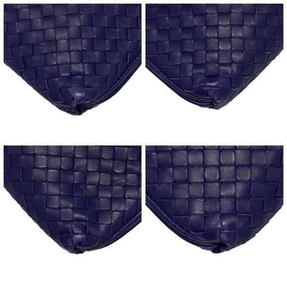 BOTTEGA VENETA Nodini - Navy Leather Shoulder Bag 764-081925 - Picture 6 of 14